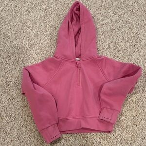 Athleta Pink Hooded Sweatshirt
